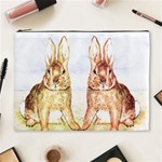 Rabbits  Cosmetic Bag (XL) Front