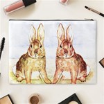 Rabbits  Cosmetic Bag (XL) Back