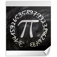 Pi Canvas 16  X 20   by Valentinaart