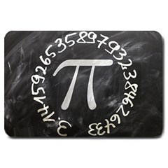 Pi Large Doormat  by Valentinaart