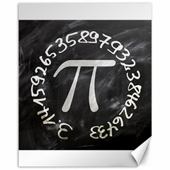 Pi Canvas 11  X 14   by Valentinaart