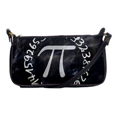 Pi Shoulder Clutch Bags by Valentinaart