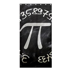 Pi Shower Curtain 36  X 72  (stall)  by Valentinaart