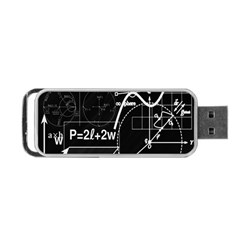 School Board  Portable Usb Flash (one Side) by Valentinaart