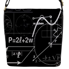 School Board  Flap Messenger Bag (s) by Valentinaart