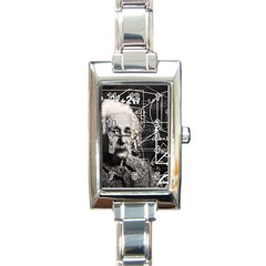 Albert Einstein Rectangle Italian Charm Watch by Valentinaart