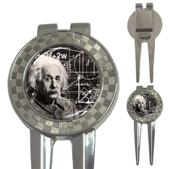 Albert Einstein 3-in-1 Golf Divots