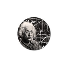 Albert Einstein Golf Ball Marker by Valentinaart