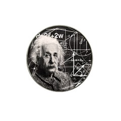 Albert Einstein Hat Clip Ball Marker (4 Pack) by Valentinaart