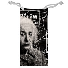 Albert Einstein Jewelry Bag by Valentinaart