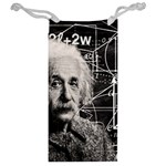 Albert Einstein Jewelry Bag Back