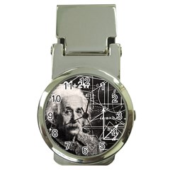 Albert Einstein Money Clip Watches by Valentinaart