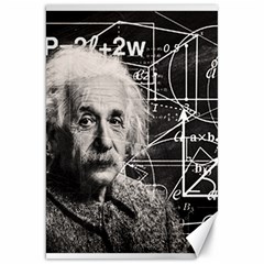 Albert Einstein Canvas 20  X 30   by Valentinaart