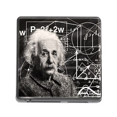 Albert Einstein Memory Card Reader (square) by Valentinaart