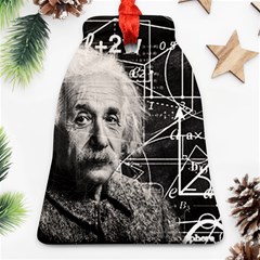 Albert Einstein Ornament (bell) by Valentinaart