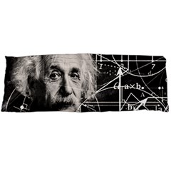 Albert Einstein Body Pillow Case (dakimakura) by Valentinaart