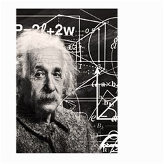 Albert Einstein Large Garden Flag (two Sides) by Valentinaart