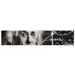 Albert Einstein Flano Scarf (small) by Valentinaart