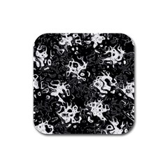 Pattern Rubber Square Coaster (4 pack) 