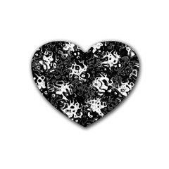 Pattern Heart Coaster (4 pack) 