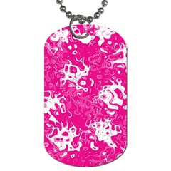 Pattern Dog Tag (one Side) by Valentinaart