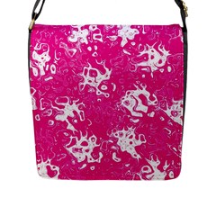 Pattern Flap Messenger Bag (l) 