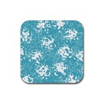 Pattern Rubber Coaster (Square)  Front