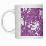 Pattern White Mugs Left