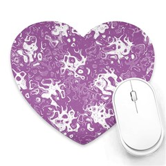 Pattern Heart Mousepads by Valentinaart