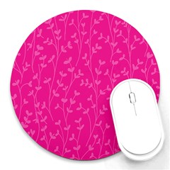 Pattern Round Mousepads by Valentinaart