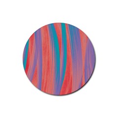 Pattern Rubber Coaster (round)  by Valentinaart