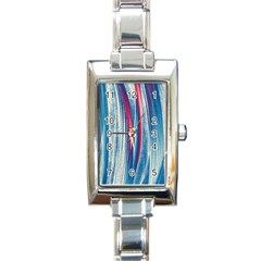 Pattern Rectangle Italian Charm Watch