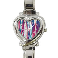 Pattern Heart Italian Charm Watch by Valentinaart