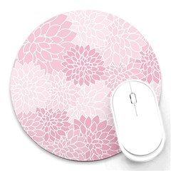 Floral pattern Round Mousepads