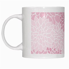 Floral pattern White Mugs