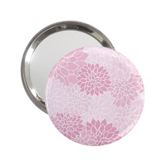 Floral pattern 2.25  Handbag Mirrors