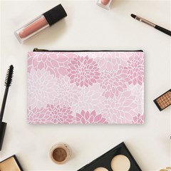 Floral pattern Cosmetic Bag (Medium) 