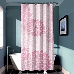 Floral pattern Shower Curtain 36  x 72  (Stall) 