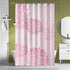 Floral pattern Shower Curtain 48  x 72  (Small) 