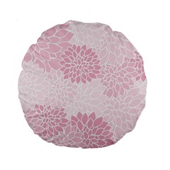 Floral pattern Standard 15  Premium Round Cushions