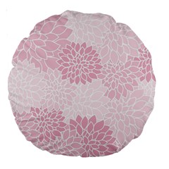 Floral pattern Large 18  Premium Round Cushions