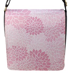 Floral pattern Flap Messenger Bag (S)