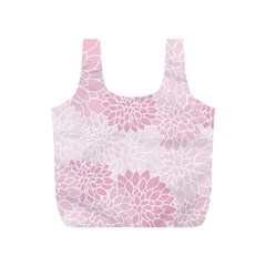 Floral pattern Full Print Recycle Bags (S) 