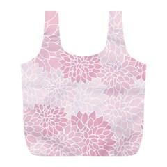 Floral pattern Full Print Recycle Bags (L) 