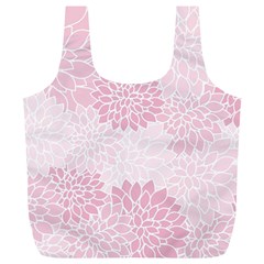 Floral pattern Full Print Recycle Bags (L) 