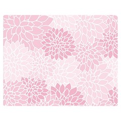 Floral pattern Double Sided Flano Blanket (Medium) 