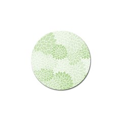 Floral Pattern Golf Ball Marker (4 Pack)