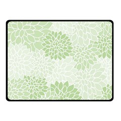 Floral Pattern Double Sided Fleece Blanket (small)  by Valentinaart