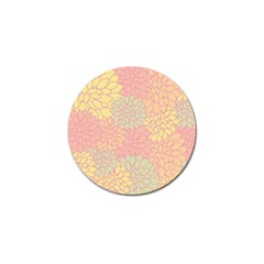 Floral Pattern Golf Ball Marker by Valentinaart