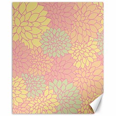 Floral Pattern Canvas 16  X 20   by Valentinaart